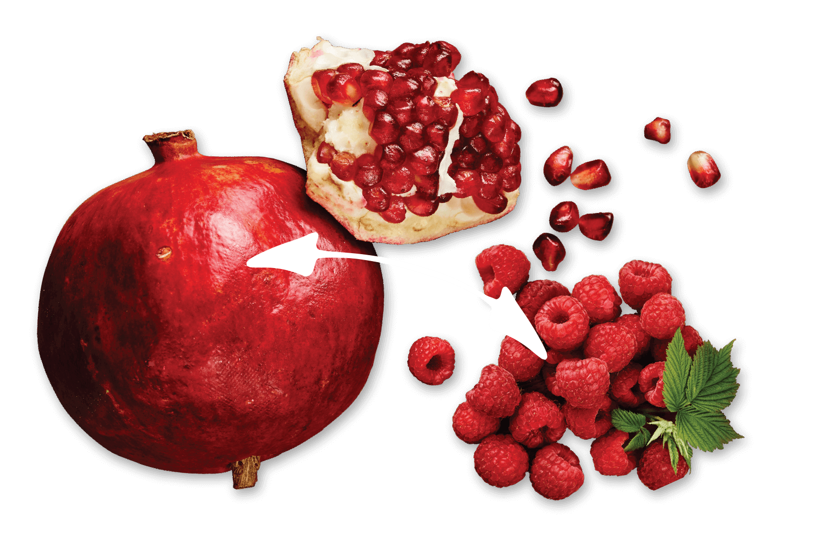 Granaatappel + Frambozen = Immuniteit Boost