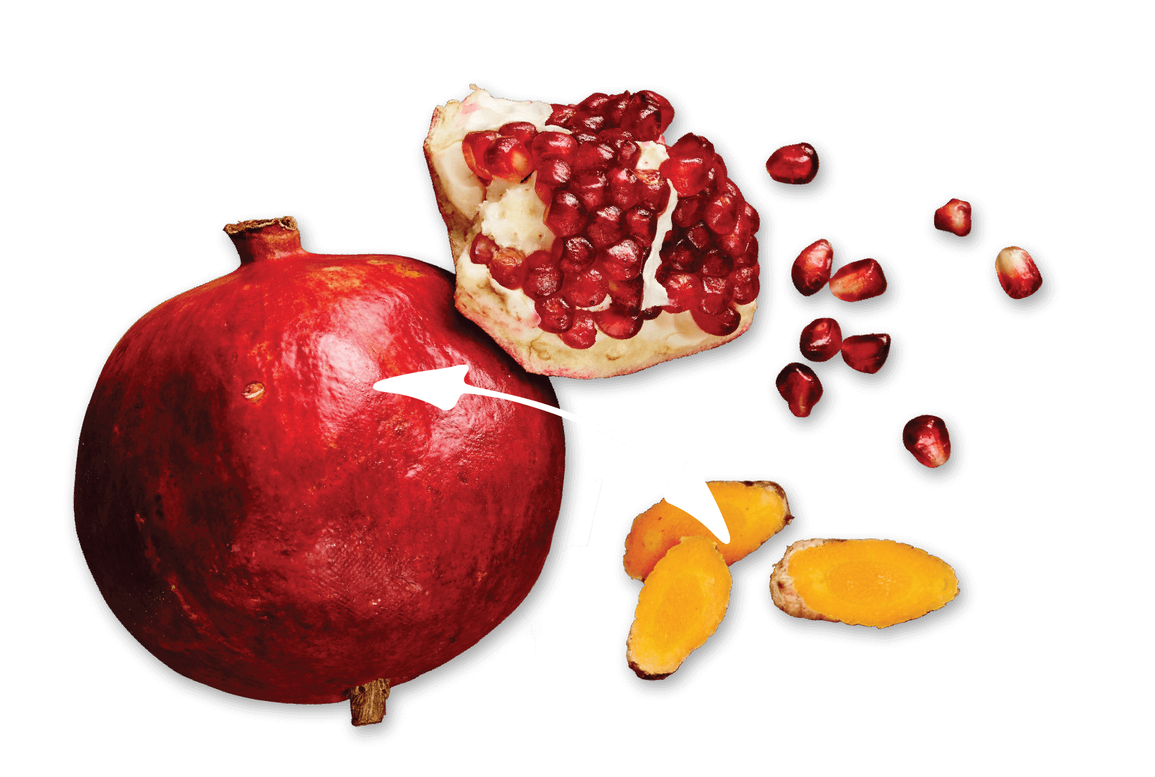 Granaatappel + Kurkuma = Gezond Immuunsysteem